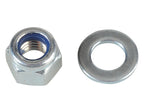 Nyloc Nuts & Washers Zinc Plated M5 ForgePack 40                                