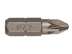 Pozidriv Insert Bits PZ2 25mm (Pack 10)                                         