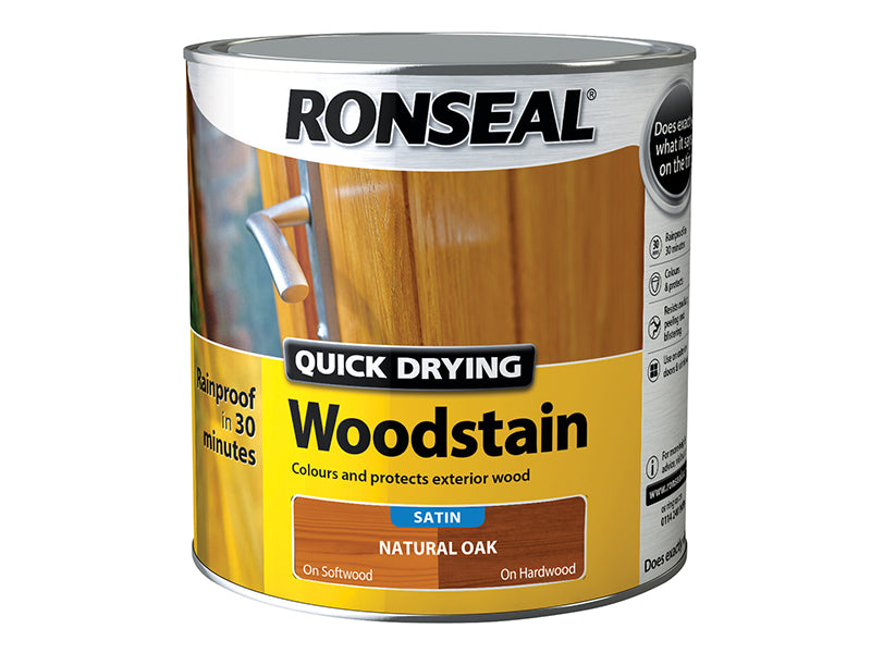 Quick Drying Woodstain Satin Walnut 750ml