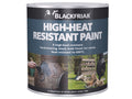 High-Heat Resistant Paint Black 500ml                                           