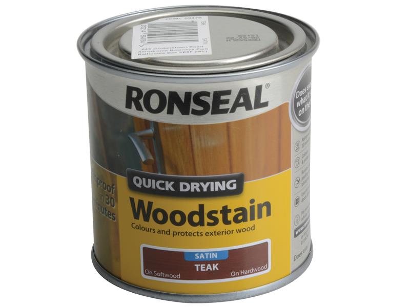 Quick Drying Woodstain Satin Walnut 750ml