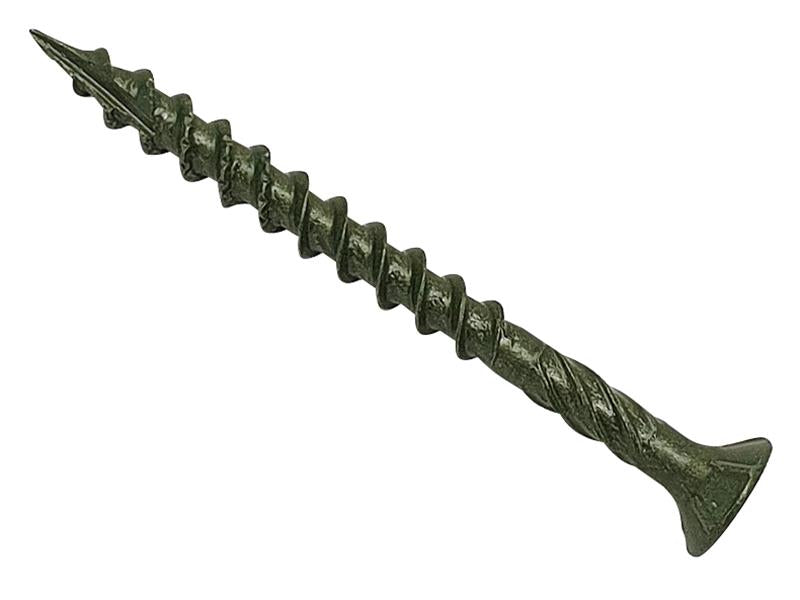 Spectre™ Advanced Deck PZ Compatible Screw CSK Green 5.0 x 100mm Box 100