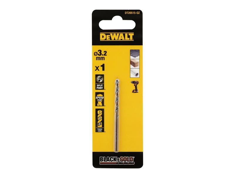 BLACK&GOLD HSS Drill Bit 3.2mm                                                  