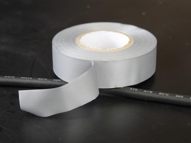 PVC Electrical Tape Grey 19mm x 20m                                             