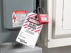 No. 497A Heavy-Duty Safety Tags (12) - DANGER DO NOT OPERATE