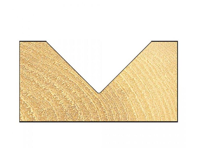 10/11 x 1/2 TCT V-Groove Chamfer 45° 19.0 x 38mm