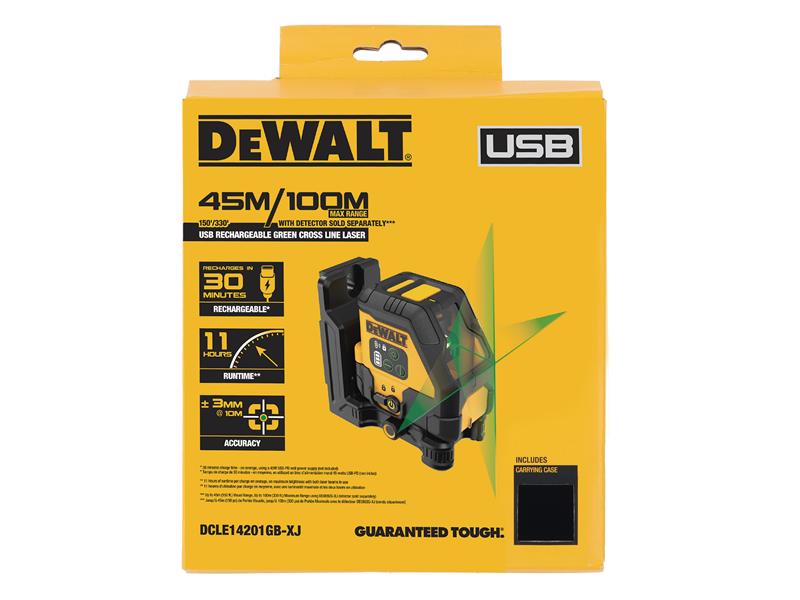 DCLE14201 USB Cross Line Green Beam Laser                                       