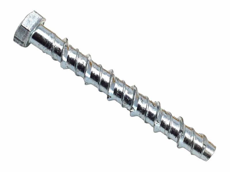 Hex Concrete Screwbolt M8 x 75mm (100)