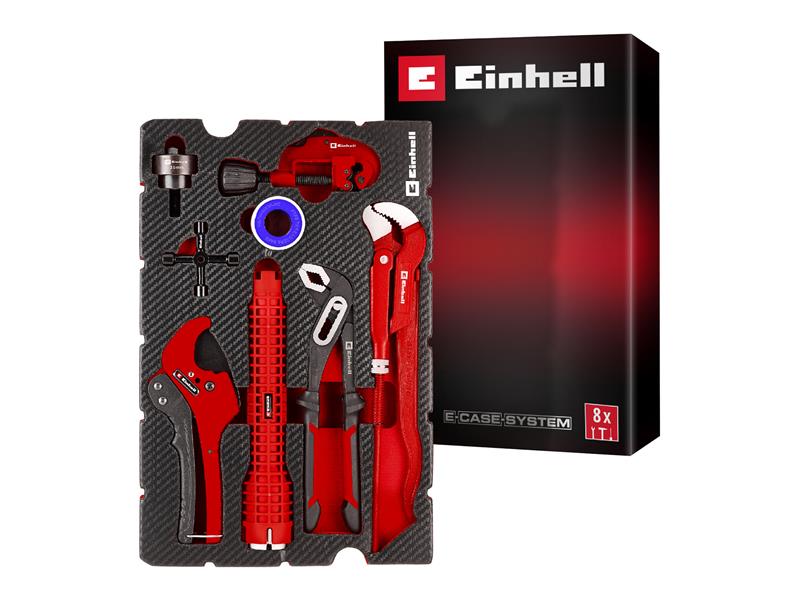 E-Case Inlay Plumbing Installation Set, 8 Piece