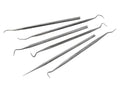 Picks & Carvers Set 6 Piece Stainless Steel                                     