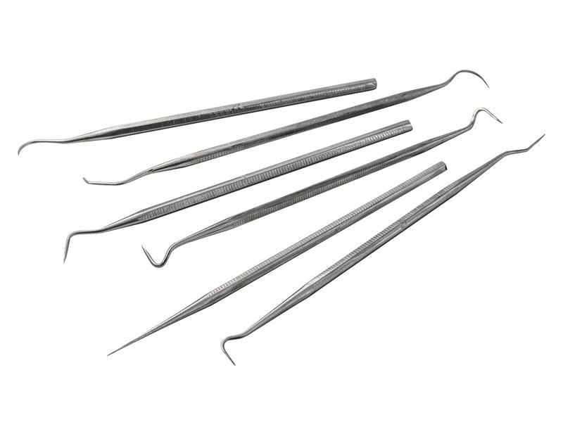 Picks & Carvers Set 6 Piece Stainless Steel                                     