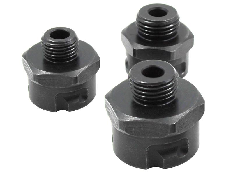 Holesaw Arbor Quick Release Nut Set, 3 Piece                                    