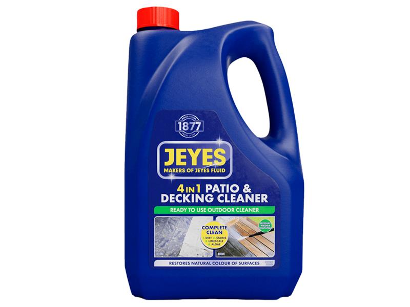 4-in-1 Patio & Decking Cleaner 4 litre                                          