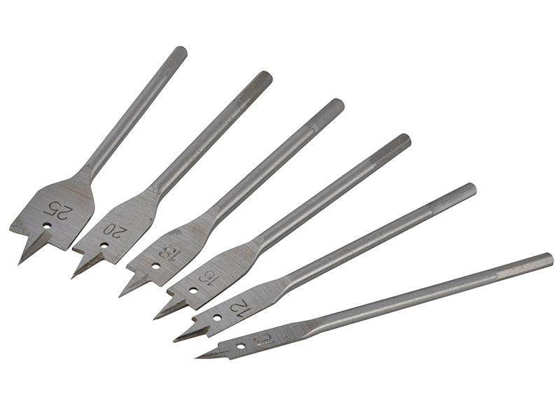 1950P Flat Bit Set, 6 Piece