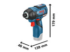 GDR 12V-110 Professional 1/4in Impact Driver 12V Bare Unit                      