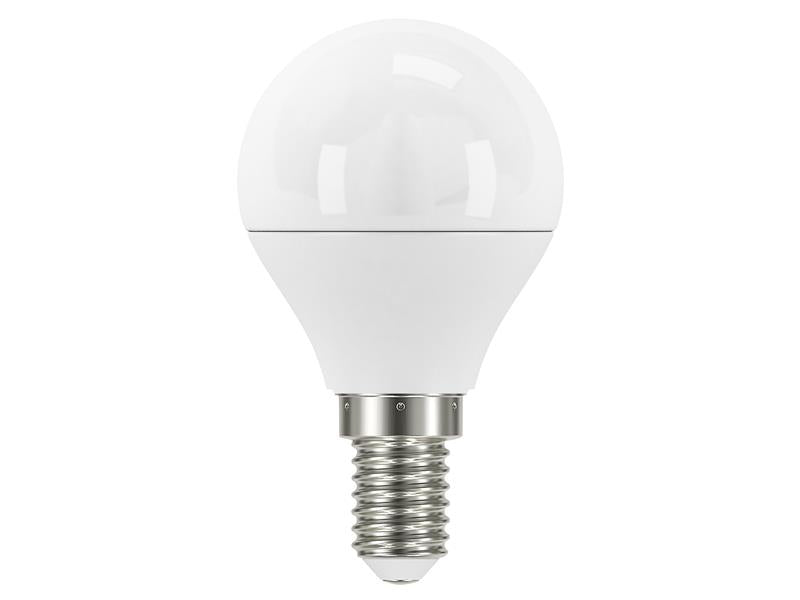 LED SES (E14) Opal Golf Non-Dimmable Bulb, Warm White 470 lm 5.2W