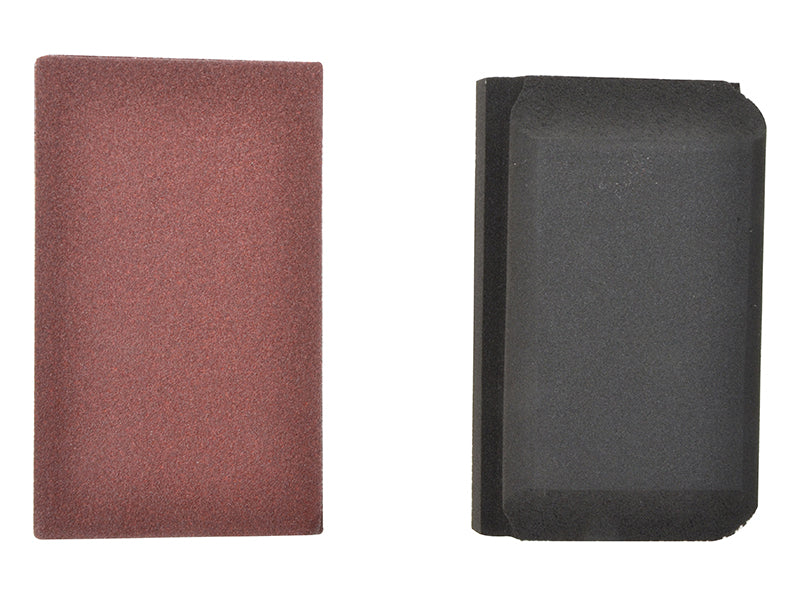 Hook & Loop Sanding Block Kit Assorted 70 x 125mm (Pack 3)                      