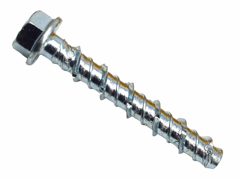Flangehex Concrete Screwbolt M6 x 75mm (100)