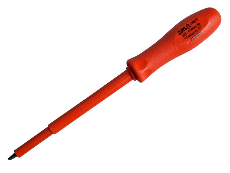 Insulated Slotted Screwdriver 150 x 8mm                                         