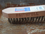 Heavy-Duty Scratch Brush, Four Row                                              