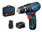 GSB 12V-15 Professional Combi Drill 12V 2 x 2.0Ah Li-ion                        