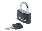 Aluminium Black Vinyl Cover 50mm Padlock 4-Pin