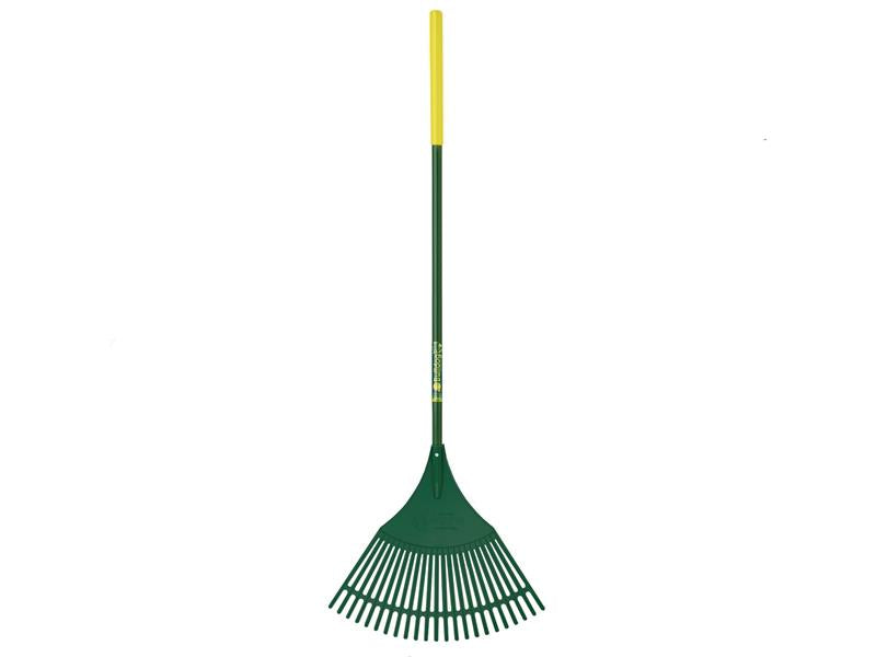Evergreen Plastic Leaf Rake Aluminium Shaft                                     
