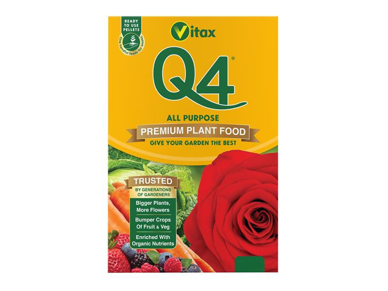 Q4 Pelleted Fertilizer 0.9kg Pouch