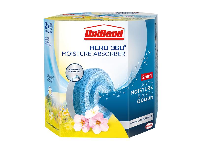 AERO 360º Moisture Absorber Wildflower Meadow Refills (Pack 2)
