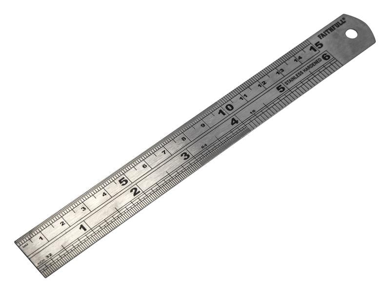 Steel Rule 150mm / 6in x 19mm                                                   