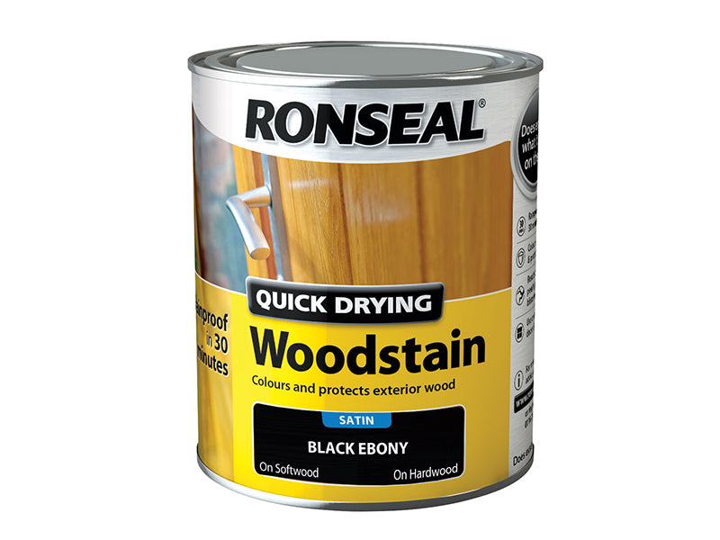 Quick Drying Woodstain Satin Walnut 750ml