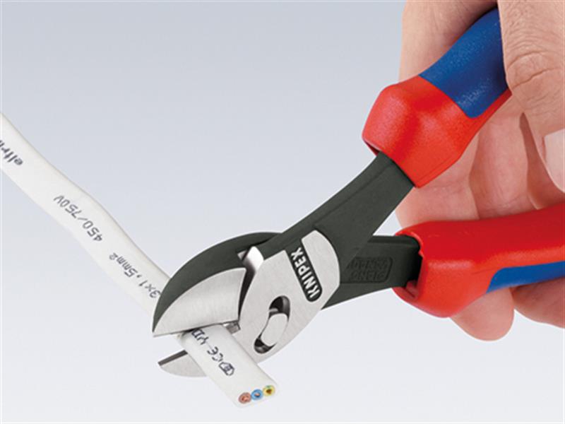 73 72 180 TwinForce® Diagonal Cutters Multi-Component Grip 180mm                