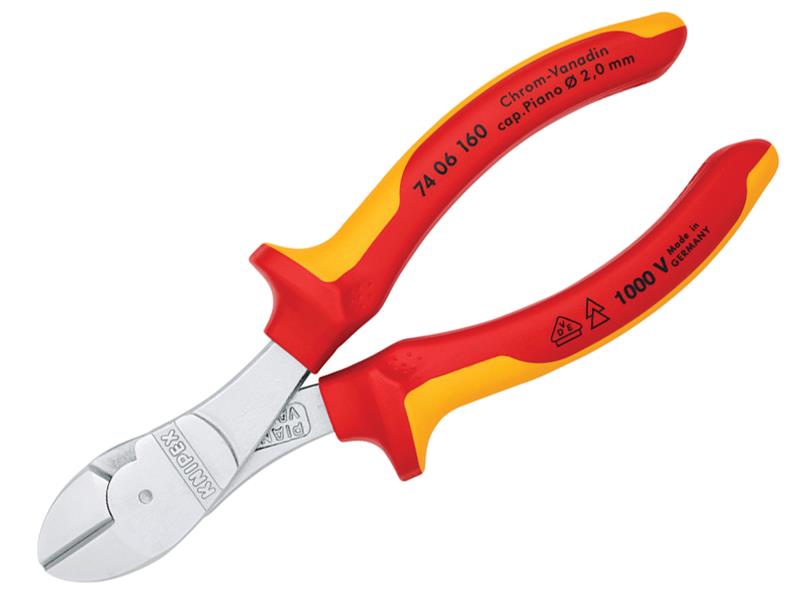 74 06 160 VDE High Leverage Diagonal Cutter 160mm                               