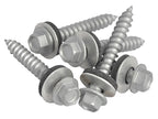 TechFast Hex Head Screw Sheet to Timber 6.3 x 45mm Pack 100                     