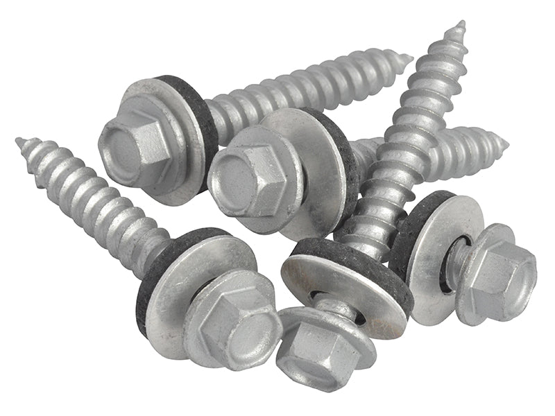 TechFast Hex Head Screw Sheet to Timber 6.3 x 45mm Pack 100                     