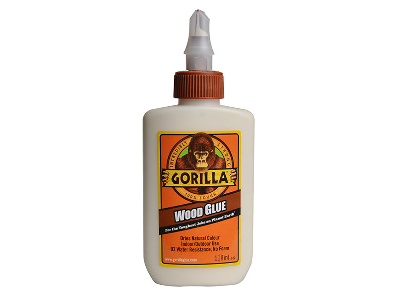 Gorilla PVA Wood Glue 118ml                                                     
