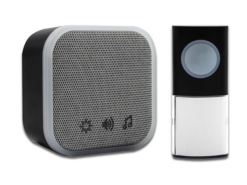 Plug-in Door Chime, Black