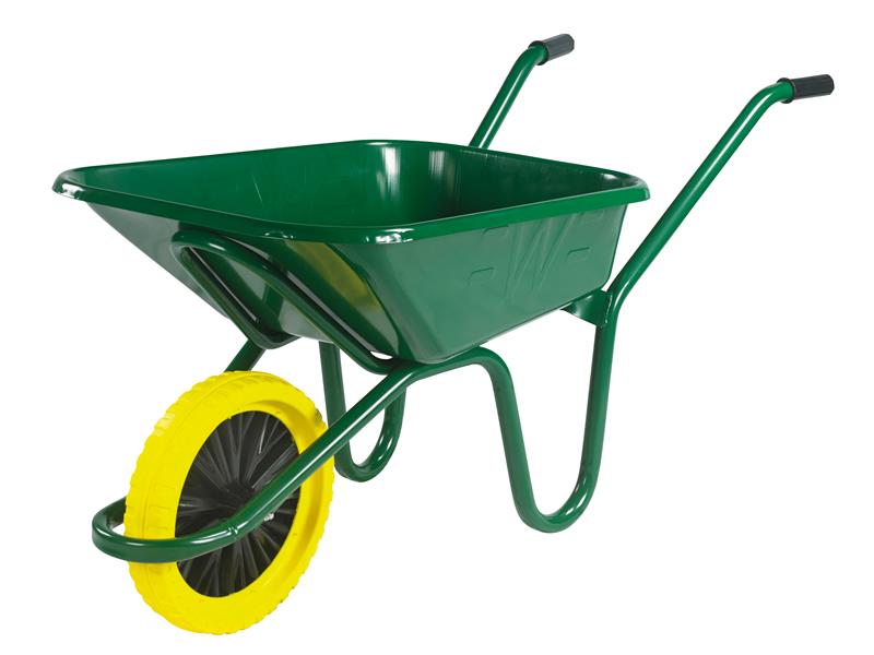 90L Galvanised Heavy-Duty Endurance Wheelbarrow - Puncture Proof