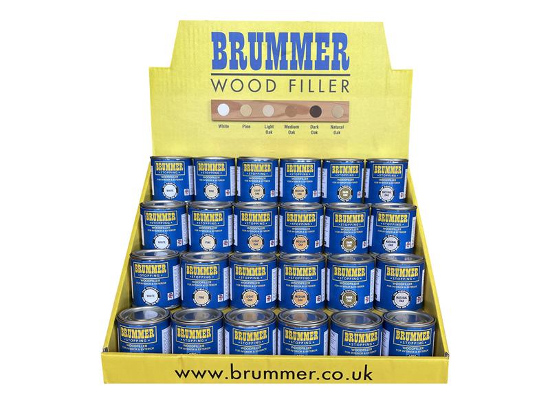 Wood Filler Counter Display Unit