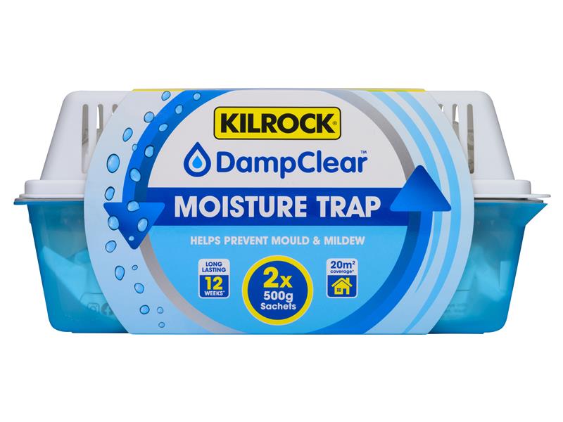 Damp Clear Moisture Trap + 2 x 500g Refills DAMPCLEARTRAP