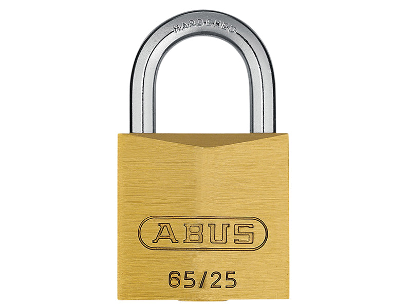 65/40mm Brass Padlock 63mm Long Shackle Keyed Alike 6405