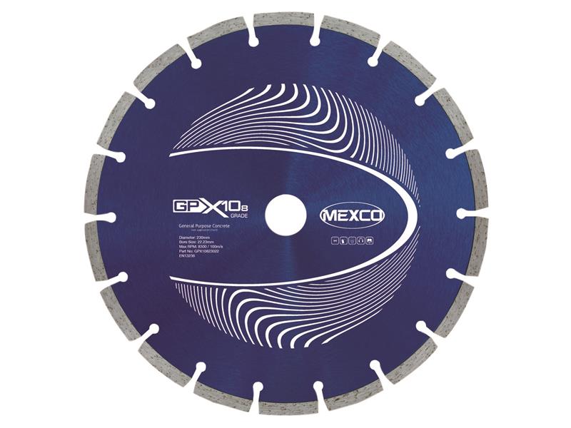 GPX10-8 Concrete Diamond Blade 300 x 20mm
