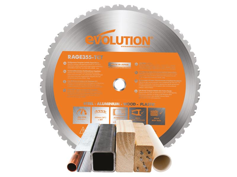 Multi-Material Chop Saw Blade 355 x 25.4mm x 36T                                