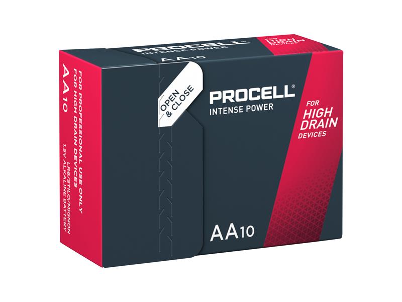 D Cell PROCELL® Intense Alkaline Batteries (Pack 10)