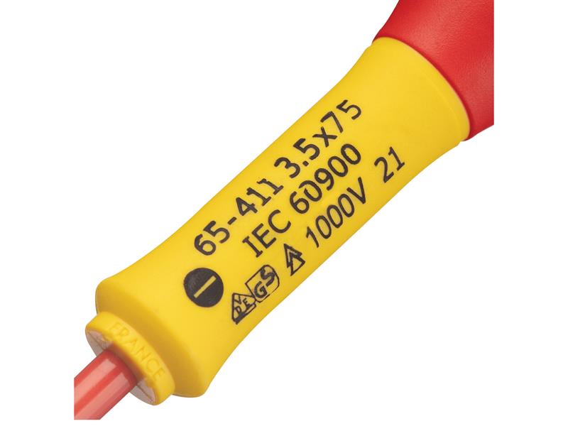 FatMax® VDE Insulated Screwdriver Parallel Tip 3.5 x 75mm