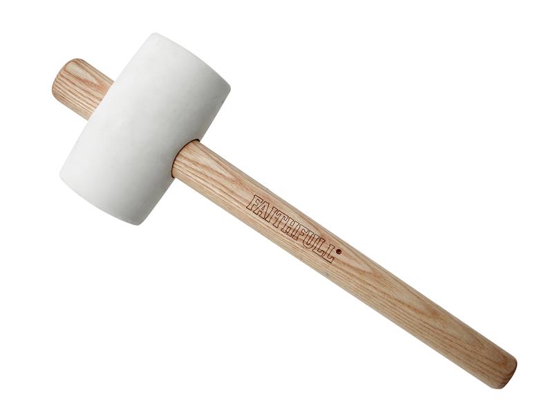 FSC White Rubber Mallet 40oz