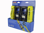Ratchet Tie-Down J-Hook 5m x 32mm Breaking Strain 1320kg Piece                  