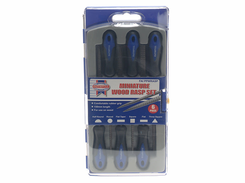 Precision Needle Rasp Set 6 Piece                                               