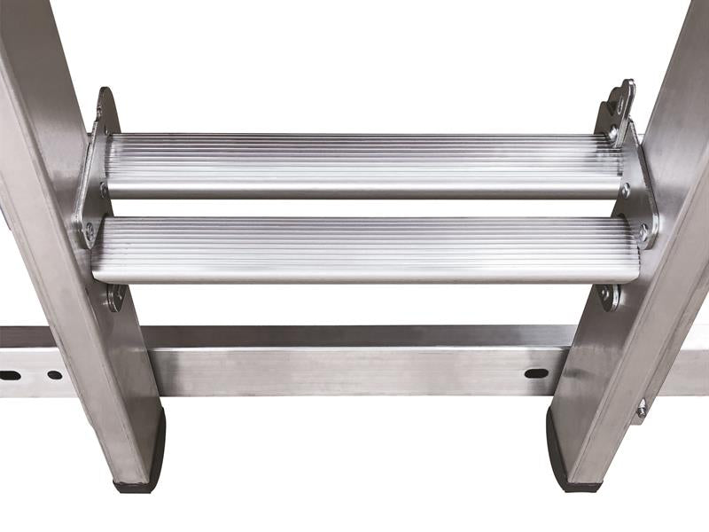 Everest 3DE Extension Ladder 3-Part D-Rungs 3 x 14