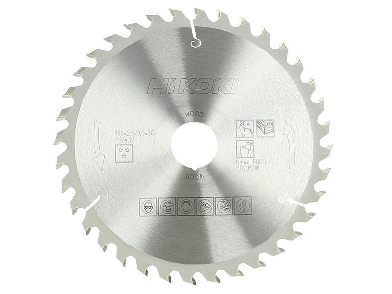 Circular Saw Blade 185 x 30mm x 36T                                             